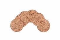 Korkkimatto - pieni pyöreä koristelu 6 kpl - 2
