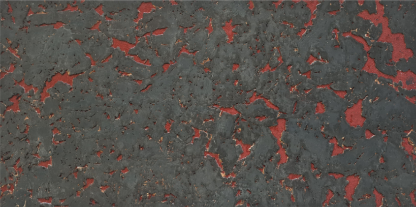 Seinäkorkki EXCLUSIVE RED  3MM