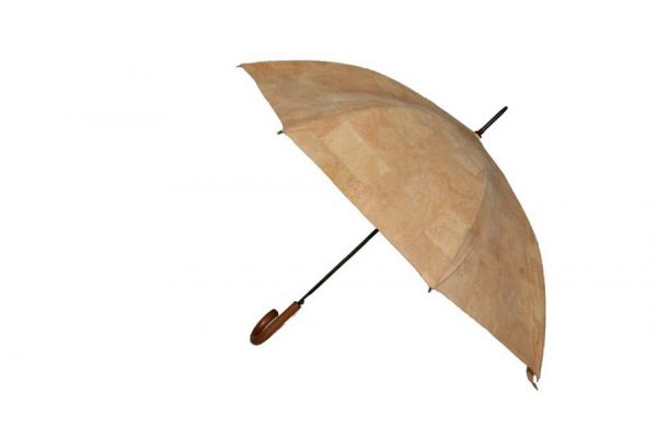 Korkki materiaalista valmistettu sateenvarjo